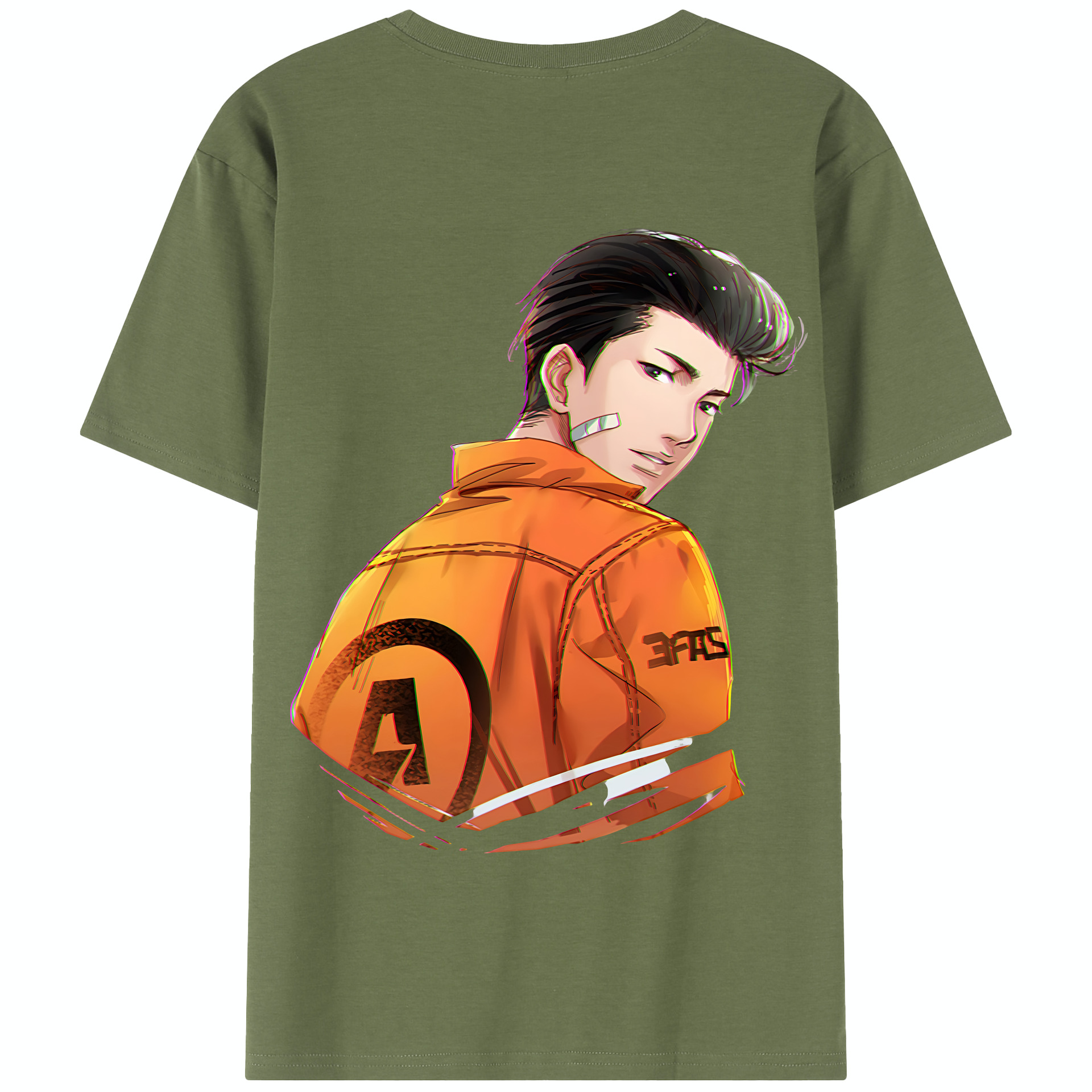 SLAM DUNK／スラムダンク 綿100％半袖Tシャツ（背面プリント）